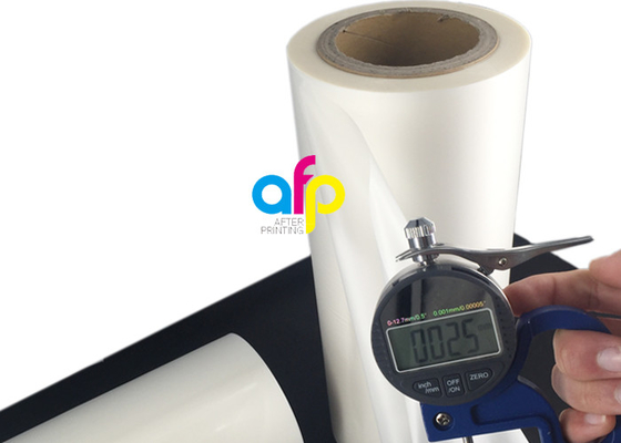 25 Micron Matt Laminating Film Roll, 495mm * 3000m BOPP Lamineringsfilms