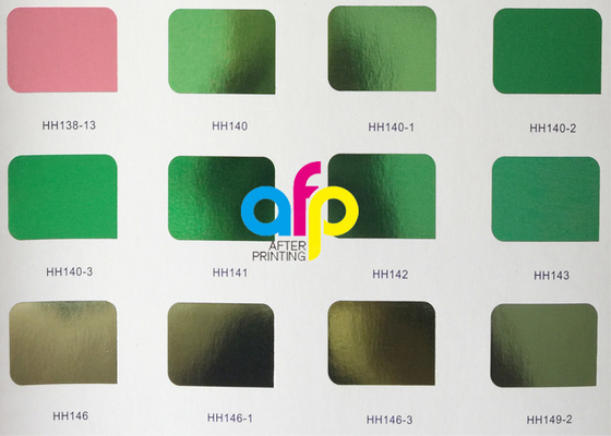 640mm * 120m Kleurrijke het Stempelen Folies, Gouden het Stempelen Folie voor Zacht/hard Plastiek