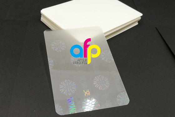 Aangepaste het Lamineren van Hologramlogo brand pet holographic pouch Film