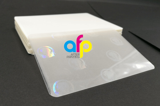 Aangepaste het Lamineren van Hologramlogo brand pet holographic pouch Film