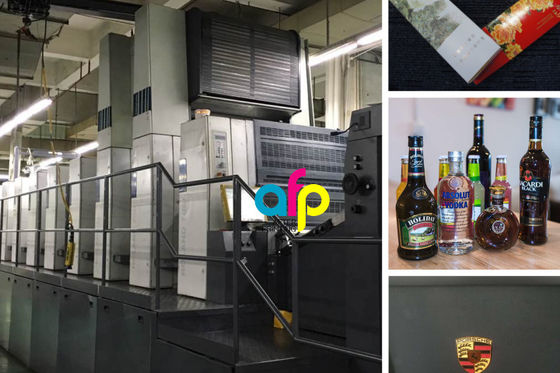 Definitie van fijne overbedrukking koudfolie